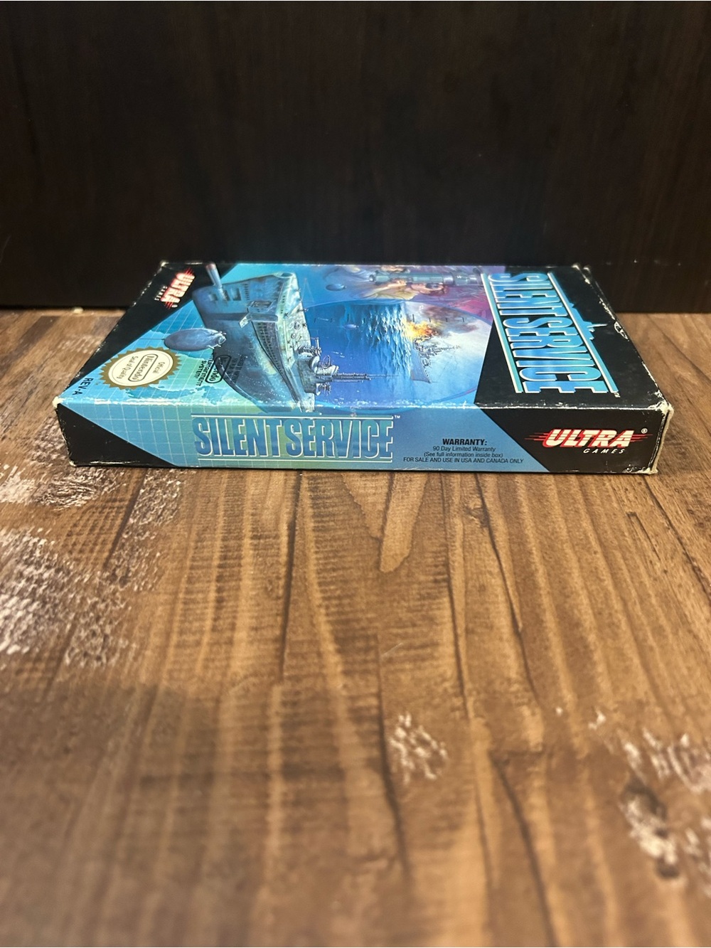 Silent Service NES With Box - Picture 5 of 7